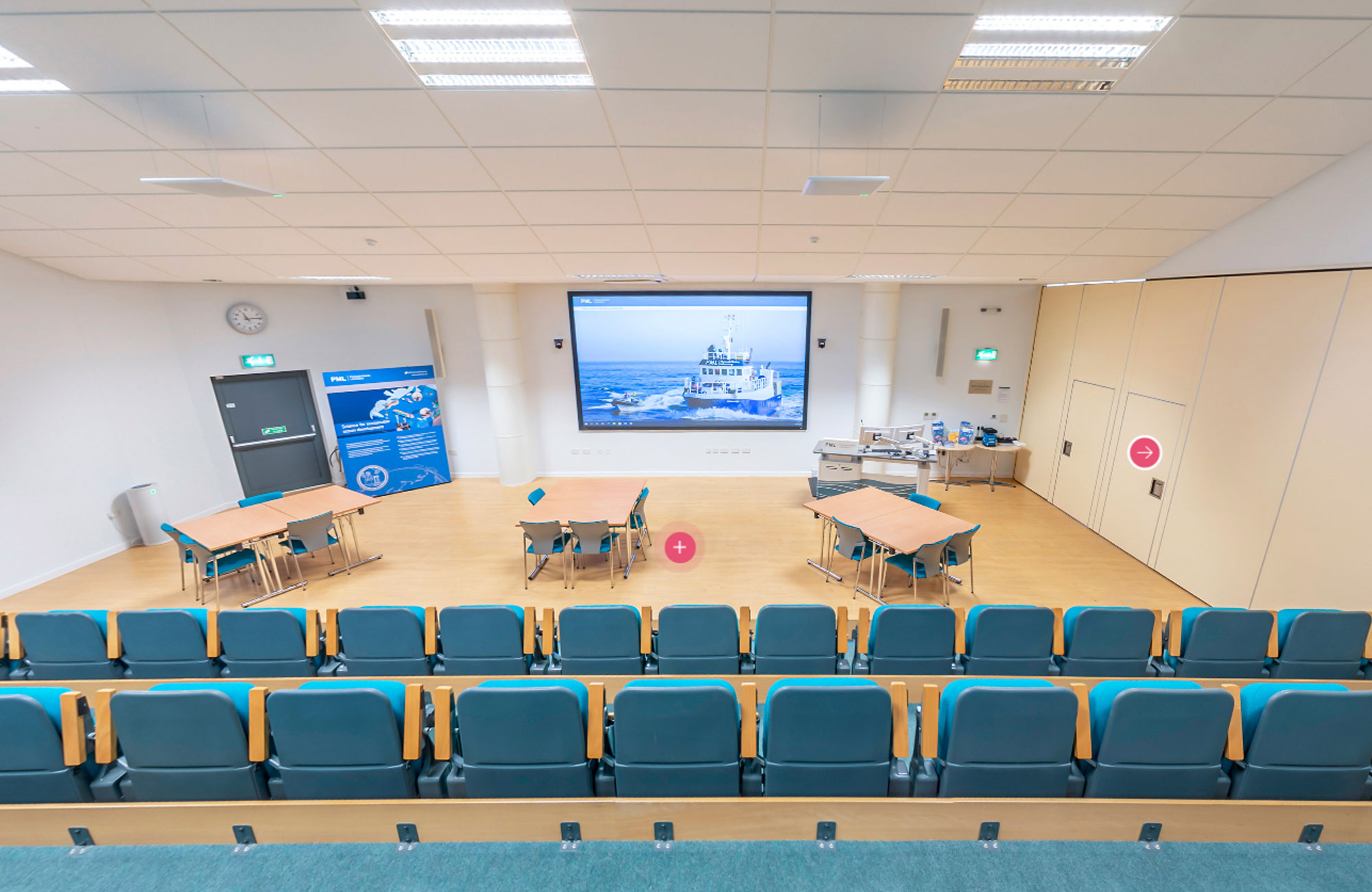 Screenshot of virtual tour