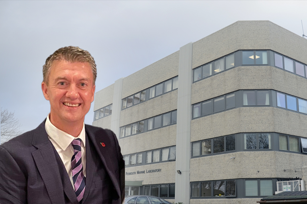 Paul James and the PML building