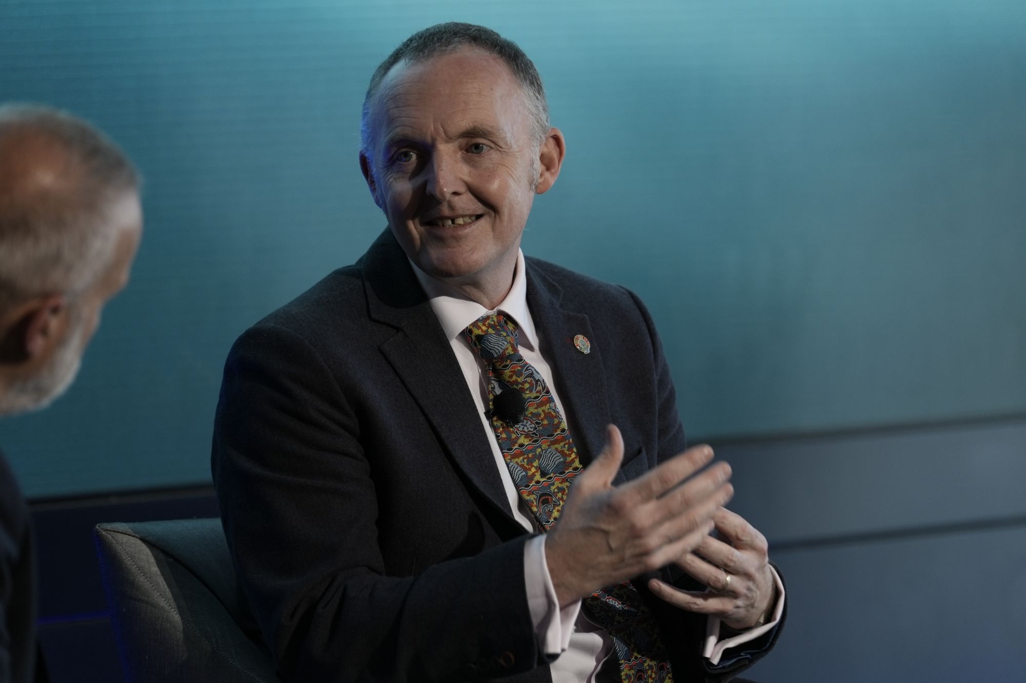 Professor Steve Widdicombe on the panel